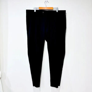 CITADIN Navy Wool Dress Pants | Slim Classic Trousers *